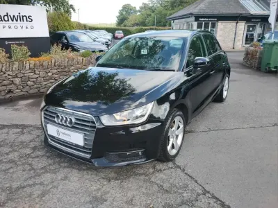 Używany Audi A1 Sport 123 KM (90 kW) 2017 Czarny Hatchback