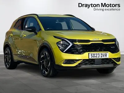 Used Kia Sportage GT-Line 148 HP (108 kW) 2023 Yellow SUV