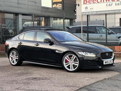 Black Used 2015 Jaguar XE Supercharged Sedan | £13,975 (A bit pricey)