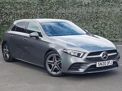 Used Mercedes A200 AMG line 163 HP (119 kW) 2020 Grey Hatchback