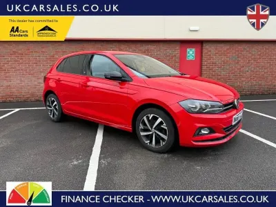 Used VW Polo Beats 95 HP (69 kW) 2018 Red Hatchback