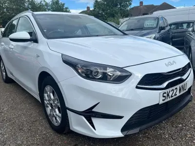 Used Kia Ceed Sportswagon 136 HP (100 kW) 2022 White Estate