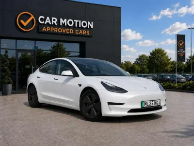 Used Tesla Model 3 Long Range AWD 366 kW (498 HP) 2022 White Sedan