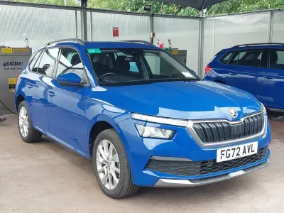 Used Skoda 110 R SE 110 HP (80 kW) 2022 Blue Hatchback