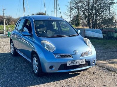 Used Nissan Micra Acenta 79 HP (58 kW) 2008 Blue Hatchback