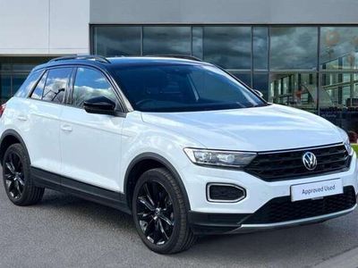 Used VW T-Roc Black Edition 150 HP (110 kW) 2021 White SUV