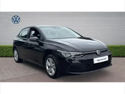Used VW Golf VIII Life 130 HP (95 kW) 2020 Black Hatchback
