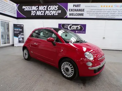 Gebraucht Fiat 500 Lounge 69 PS (50 kW) 2013 Rot Kleinwagen