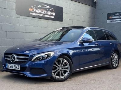 Used Mercedes C220 Premium Plus 2015 Blue Estate
