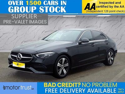 Begagnad Mercedes C220 2022 Svart Sedan