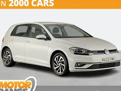 Used VW Golf VII Edition 130 HP (95 kW) 2020 White Hatchback