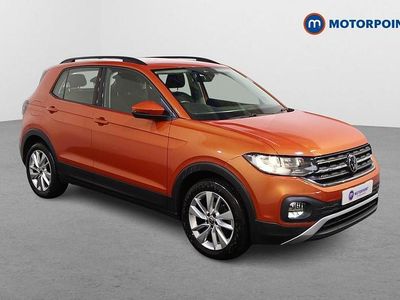 Orange Used 2022 VW T-Cross SE SUV | £17,249 (Fair price)