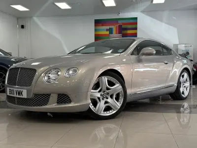 Used Bentley Continental Mulliner 567 HP (417 kW) 2011 Silver Coupe