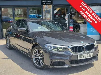 Used BMW 520 M Sport 190 HP (139 kW) 2018 Grey Sedan