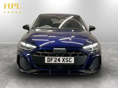 Used Audi A3 Sportback Black Edition 150 HP (110 kW) 2024 Blue Hatchback
