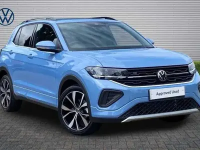 New VW T-Cross R-line 115 HP (84 kW) 2026 Clear blue metallic SUV