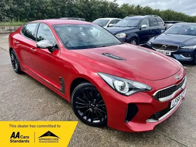 Used Kia Stinger GT-Line 200 HP (147 kW) 2018 Red Hatchback