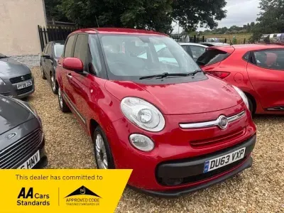 Used Fiat 500L Pop Star 95 HP (69 kW) 2013 Red MPV