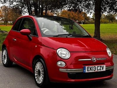Used Fiat 500 Lounge 69 HP (50 kW) 2013 Red Hatchback