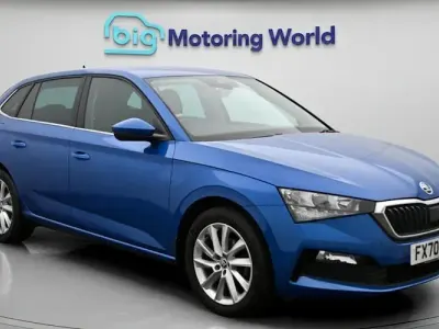 Used Skoda Scala SE L 116 HP (85 kW) 2020 Blue Hatchback