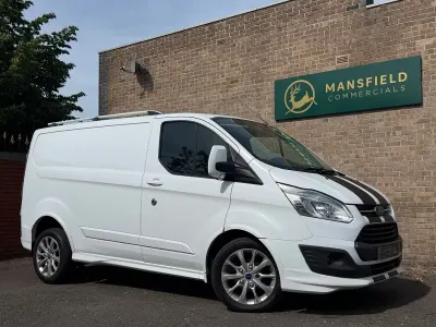 Used Ford Transit Custom Sport 155 HP (114 kW) 2014 White Van