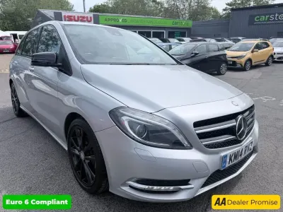 Used Mercedes B180 109 HP (80 kW) 2014 Silver Hatchback