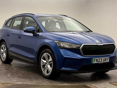 Used Skoda Enyaq iV 97 kW (132 HP) 2023 Race blue metallic SUV