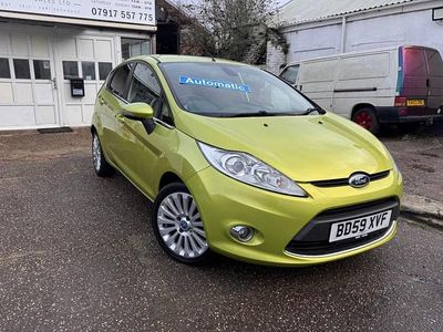 Used Ford Fiesta Titanium 96 HP (70 kW) 2010 Green Hatchback