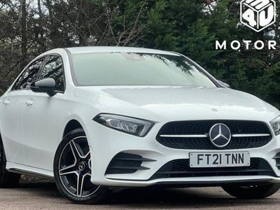 White Used 2021 Mercedes A250 AMG line Sedan | £16,990 (Fair price)