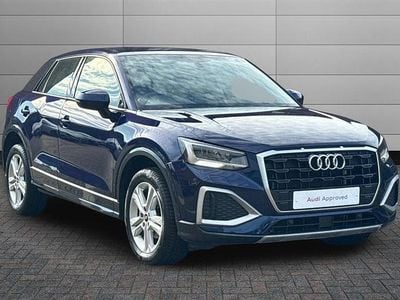 Used Audi Q2 Sport 150 HP (110 kW) 2022 Navarra blue SUV