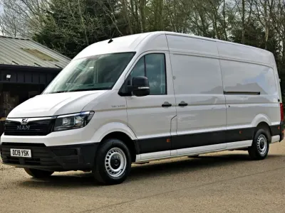 Second-hand MAN TGE 140 CP (102 kW) 2019 Alb Van