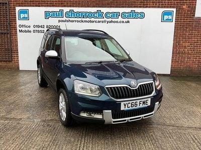 Blue Used 2016 Skoda Yeti SE L SUV | £6,295 (Good price)