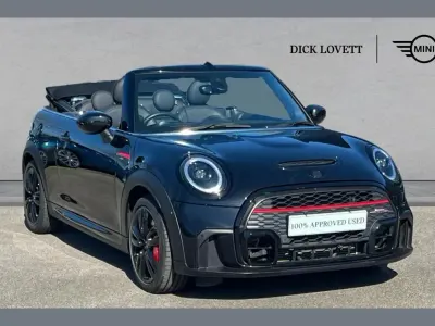 Used Mini John Cooper Works Cabriolet 228 HP (167 kW) 2022 Black Cabriolet