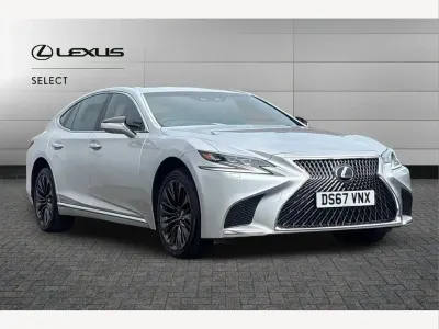 Used Lexus LS500h 359 HP (264 kW) 2018 Silver Sedan