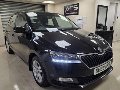 Used Skoda Fabia SE 75 HP (55 kW) 2018 Black Hatchback