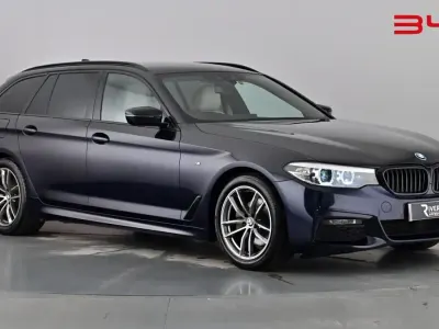 Used BMW 520 M Sport 190 HP (139 kW) 2019 Carbon black Estate