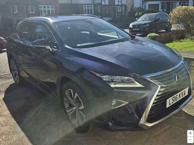 Used Lexus RX450h Luxury Line 2016 Blue SUV