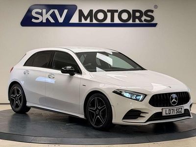 Used Mercedes A200 AMG Line Premium 163 HP (119 kW) 2021 White Hatchback