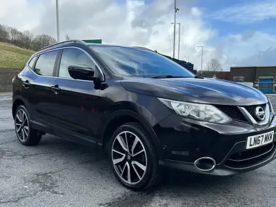 Used Nissan Qashqai Tekna 115 HP (84 kW) 2017 Black SUV