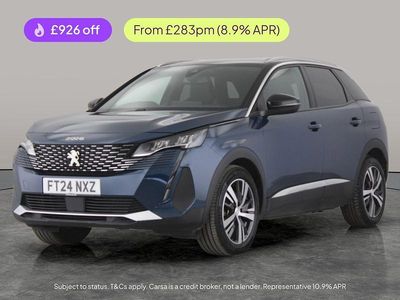 Blue Used 2024 Peugeot 3008 Allure SUV | £18,783 (Fair price)