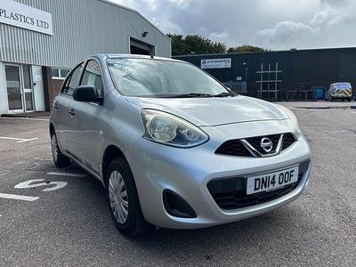 Silver Used 2014 Nissan Micra Visia Hatchback | £4,995 (Fair price)