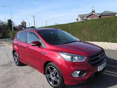 Used Ford Kuga ST-Line 180 HP (132 kW) 2017 Red SUV