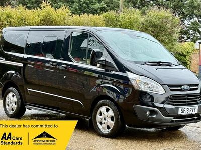 Used Ford Tourneo Custom Titanium 2018 Black Van