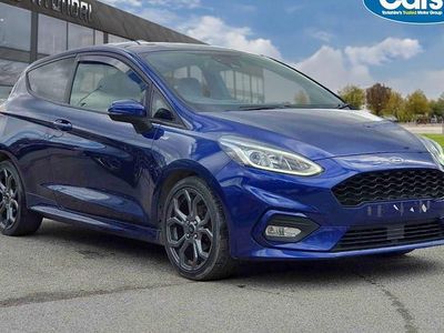 Second-hand Ford Fiesta ST-Line X 140 CP (102 kW) 2018 Albastru Hatchback