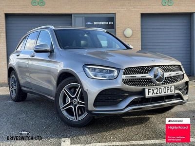 Used Mercedes GLC220 AMG line 194 HP (142 kW) 2020 Silver SUV