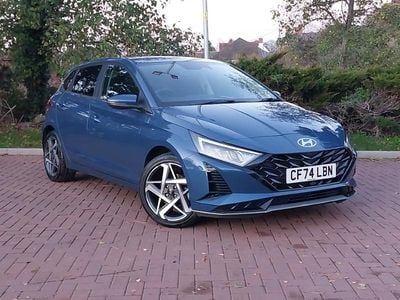 Blue Used 2024 Hyundai i20 Premium Hatchback | £19,298 (Expensive)