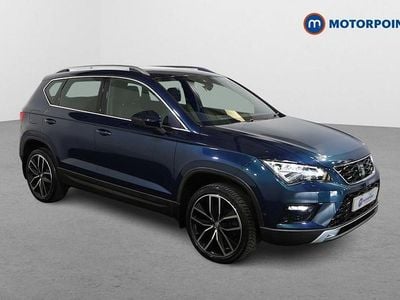 Begagnad Seat Ateca XCELLENCE Lux 150 HK (110 kW) 2019 Blå SUV