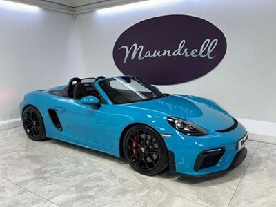 used Porsche 718 Boxster Convertible (2020/70)Spyder 2d