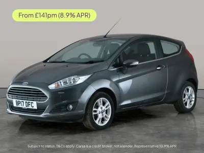 Używany Ford Fiesta Zetec 82 KM (60 kW) 2017 Szary Hatchback