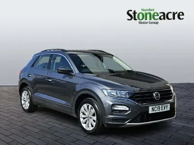 Used VW T-Roc SE 150 HP (110 kW) 2019 Grey SUV